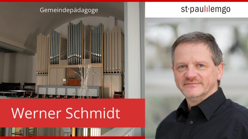 Gemeindepädagoge Werner Schmidt